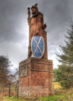 William Wallace Statue, Scottish Borders, River Tweed.