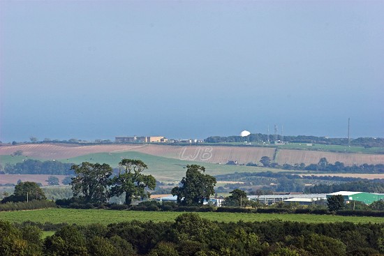 View to the coast from Alnwick Moor.