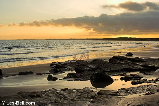 Xmas Day at Druridge Bay Beach, Northumberland.