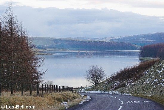 Whiteadder Reservoir, Lammermuir Hills, Scotland.