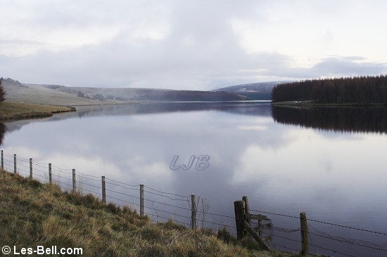 Whiteadder Reservoir, Lammermuir Hills, Scotland.