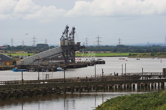 View from along the River Blyth at North Blyth.