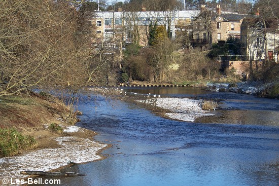 River Wansbeck at Morpeth.