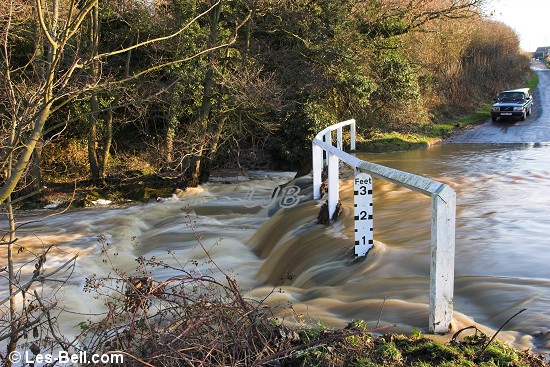 Ford over River Lyne at Ulgham.