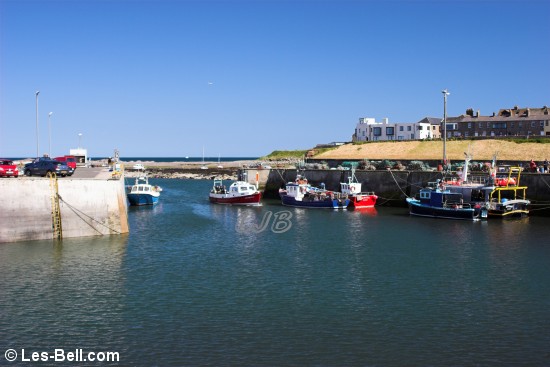 Seahouses Harbour, Northumberland Coast.