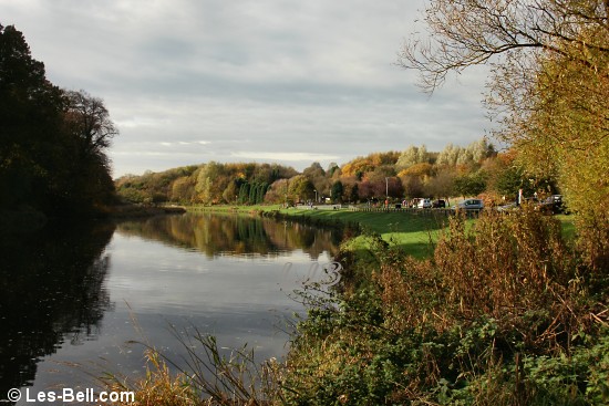 Wansbeck Riverside Park, Sheepwash, Northumberland.