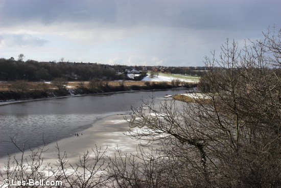 View over the River Wansbeck to Stakeford.