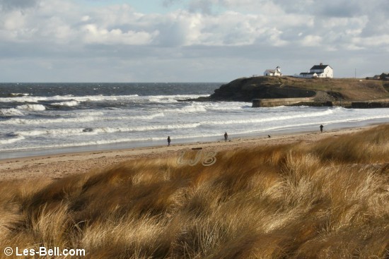 Seaton Sluice Beach.