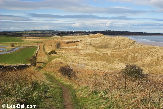 Footpath between Warkworth and Alnmouth.