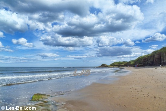 Cresswell Beach, Northumberland.