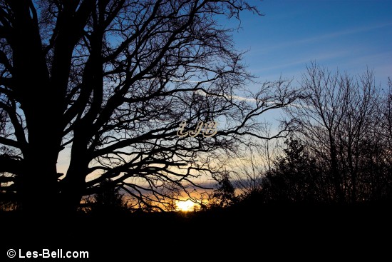 Sunset at Bothal, Northumberland.