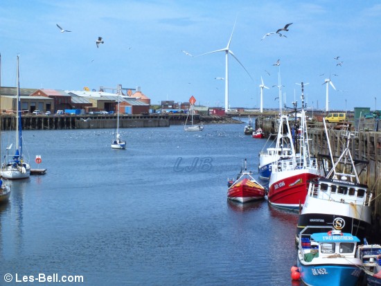 Blyth South Harbour, Northumberland.