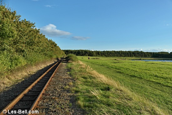 Narrow gauge railway to Woodhorn Museum.