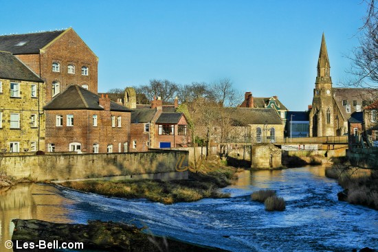 River Wansbeck, Morpeth, Northumberland.
