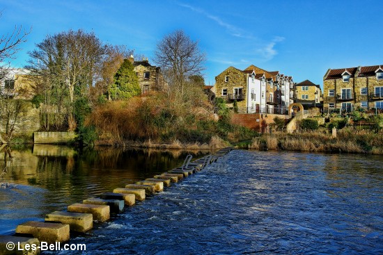 River Wansbeck, Morpeth, Northumberland.