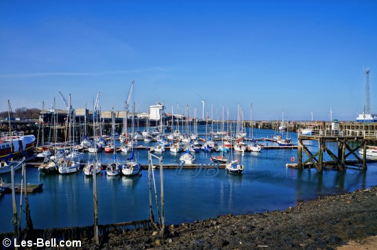 Blyth South Harbour and Marina, Northumberland.