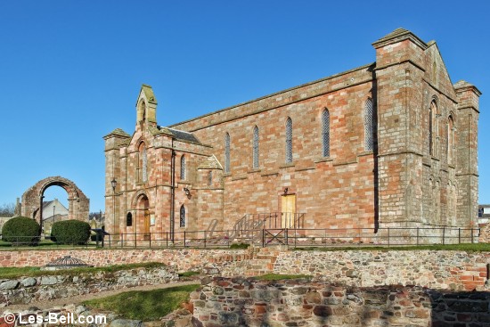 Coldingham Priory, Berwickshire, Scotland.
