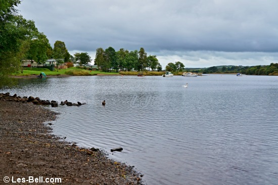 View along Loch Ken.