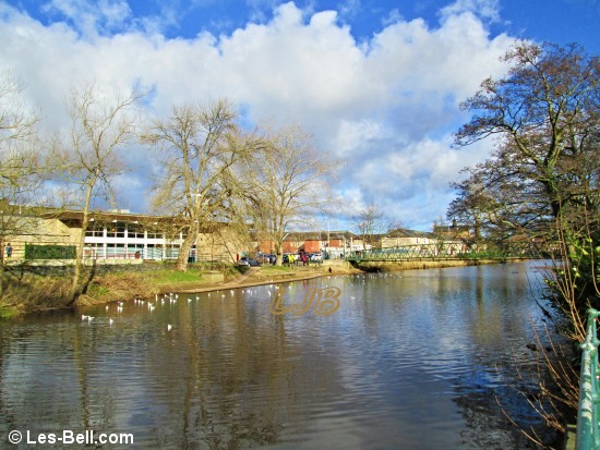 River Wansbeck at Elliott Bridge.