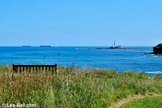 View from Seaton Sluice to St. Mary's Island..