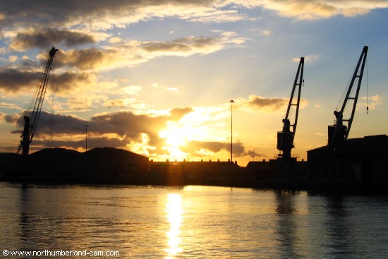 Blyth Harbour Sunset.