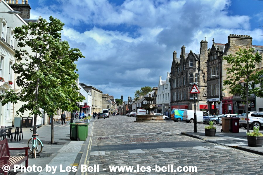 Market Street, St Andrews, Fife, Scotland.