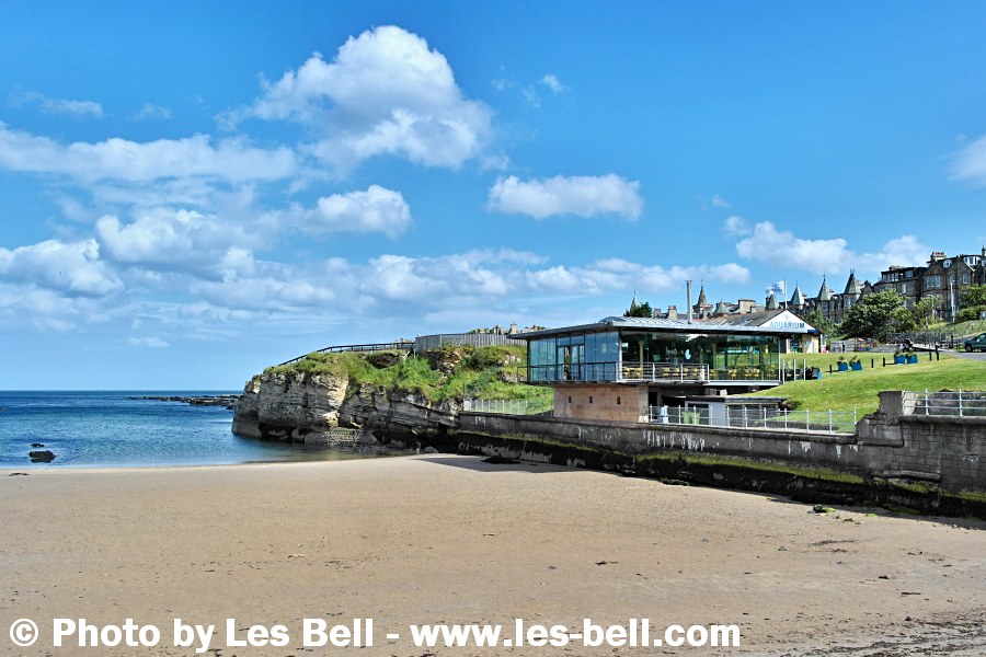 The aquarium, St Andrews, Fife, Scotland.