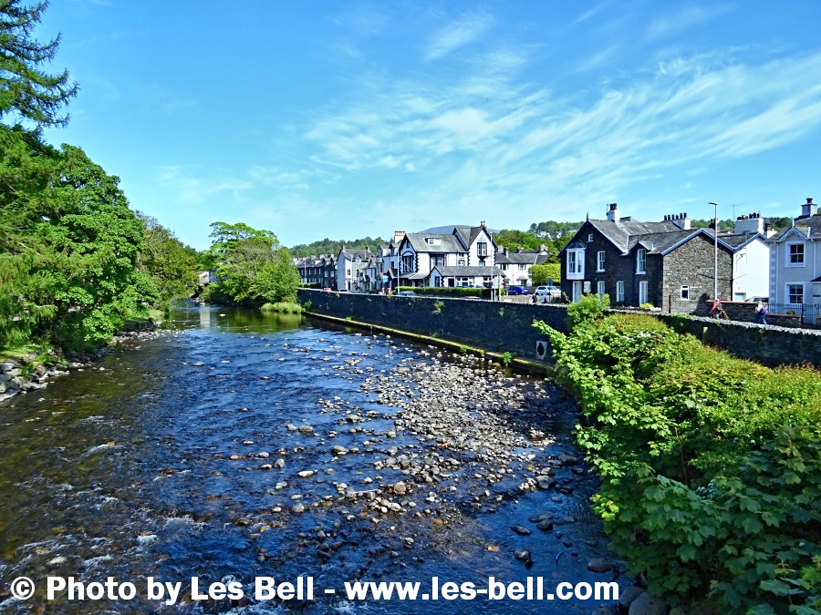 River Gretat at Keswick in the Lake District, Cumbria.