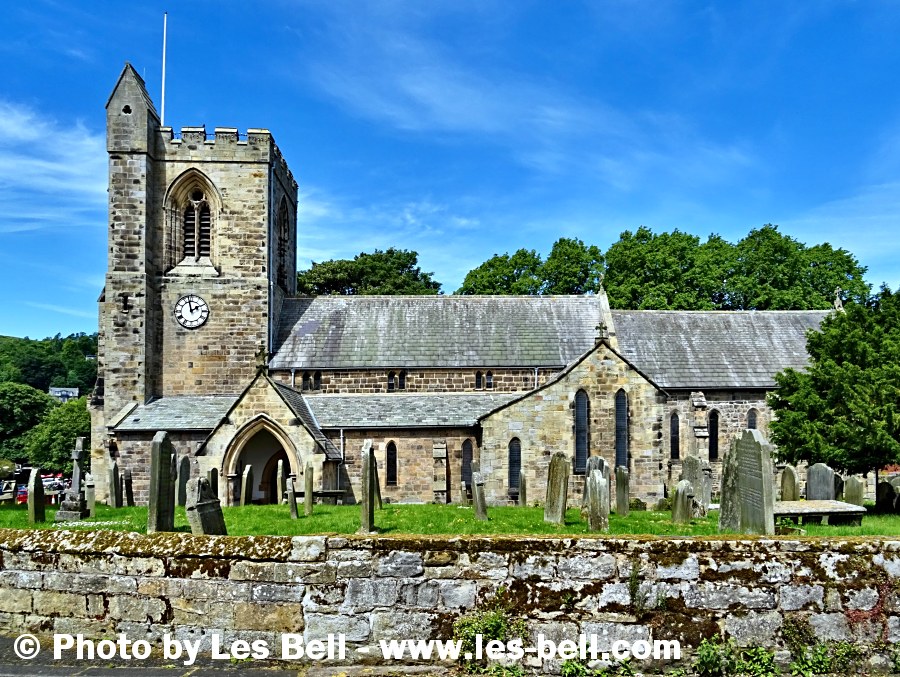 All Saints Church at Rothbury in Northumberland.