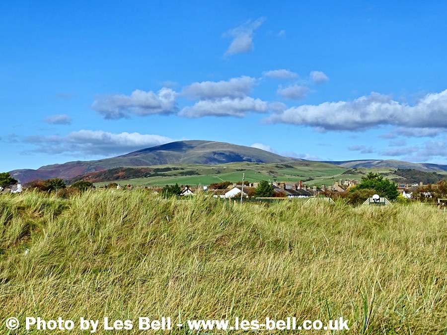 View to Black Combe from Haverigg, Cumbria Coast.