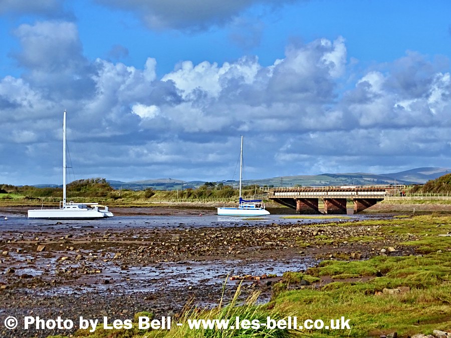Low tide at Ravenglass, Cumbria Coast.