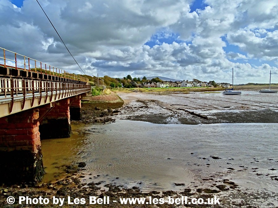 Low tide at Ravenglass, Cumbria Coast.