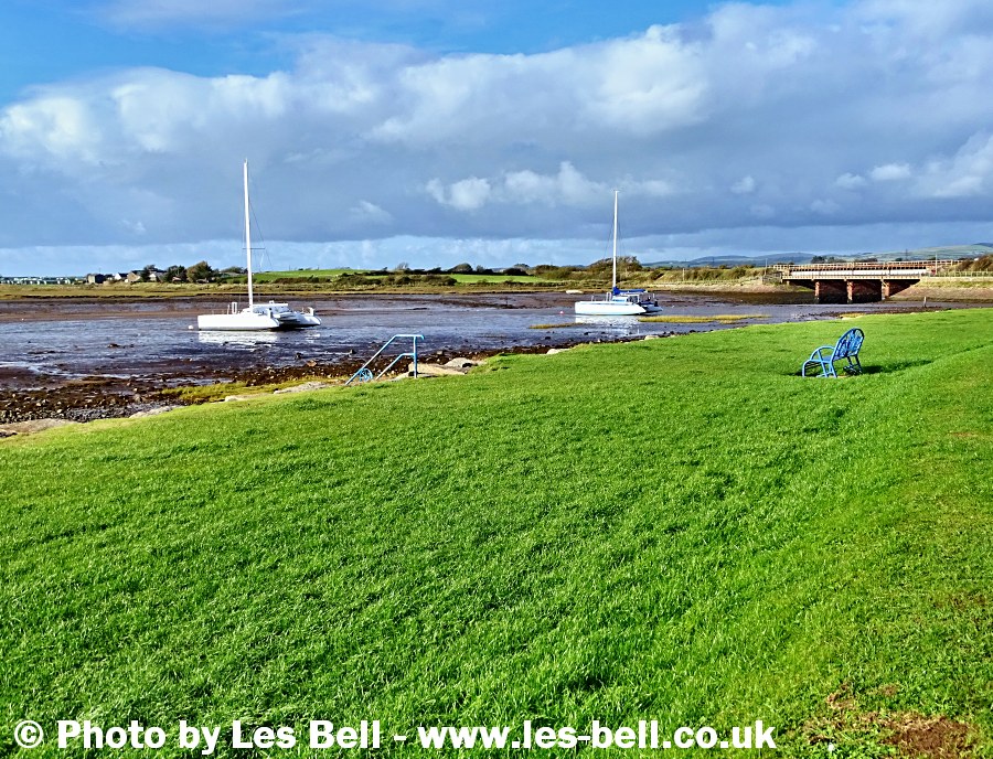 Low tide at Ravenglass, Cumbria Coast.