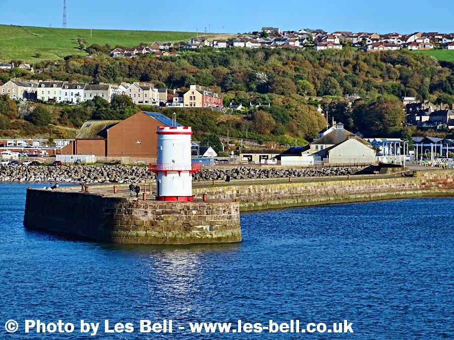 Whitehaven Harbour Lighthouse, Cumbria Coast.